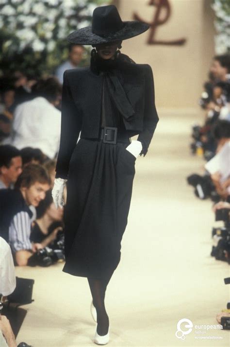 Yves Saint Laurent Haute Couture Fall/Winter 1989